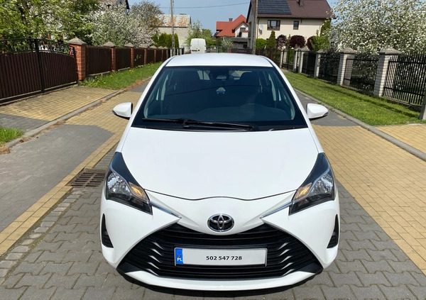 Toyota Yaris cena 40900 przebieg: 127000, rok produkcji 2018 z Czyżew małe 497